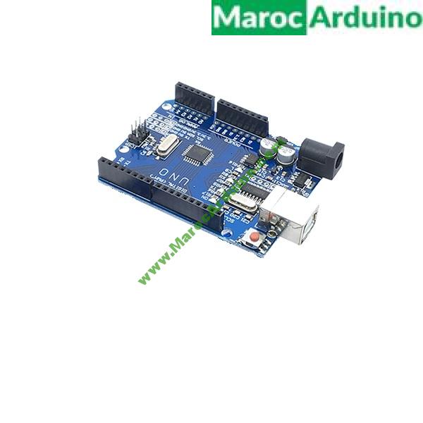 Carte Arduino UNO R3 Mirco USB Carte de développement ATmega328P