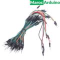Kit 65 câble de connexion jumper Male - Male