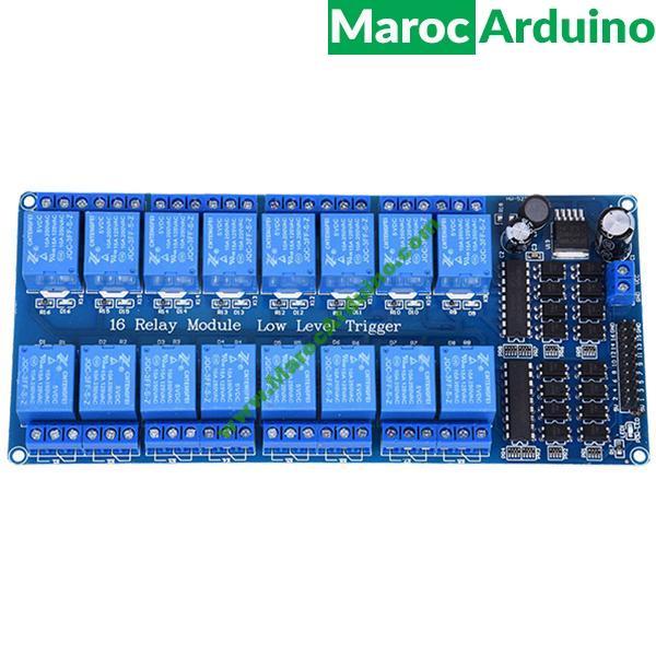 module relais 16(5v) pour Arduino