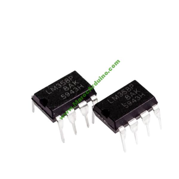 LM358N LM358 Dual Amplificateur Opérationnel