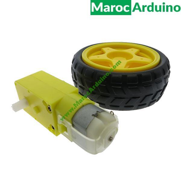 Moteur DC Smart +Roue