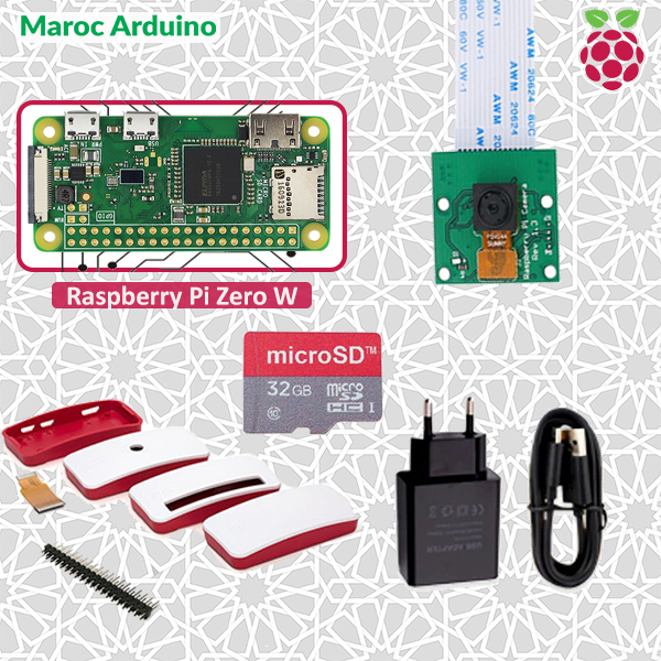 Boitier Raspberry Pi 4 B, Maroc