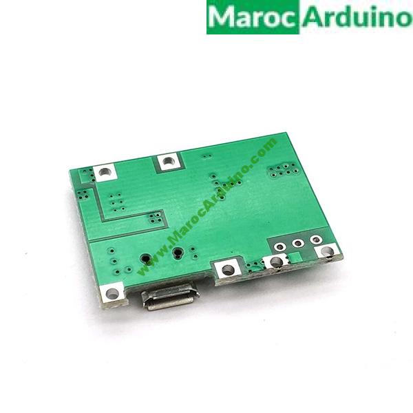 Module Charge Décharge 3.7V 9V 5V 2A Ajustable Step-Up pour Batterie Lithium 18650 – Image 2