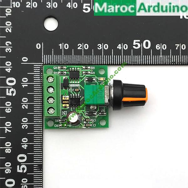 Variateur de Vitesse PWM 2A Pour Moteur DC – Image 2