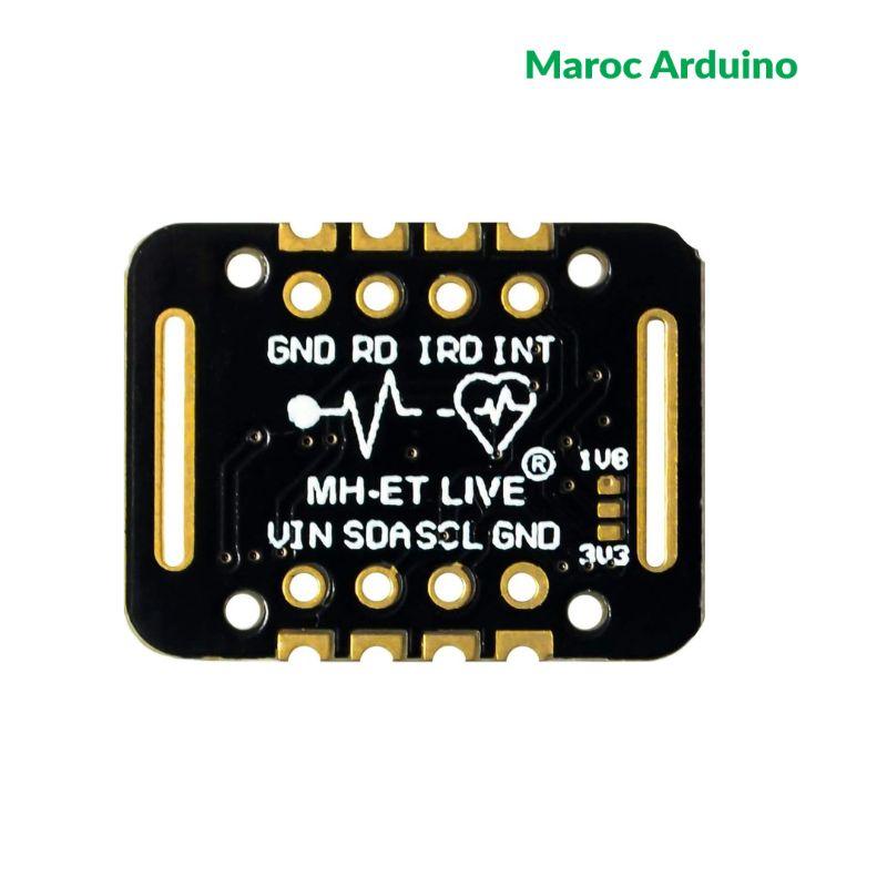 MAX30102 Module Capteur d'Oxygéné et rythme cardiaque Oxymètre